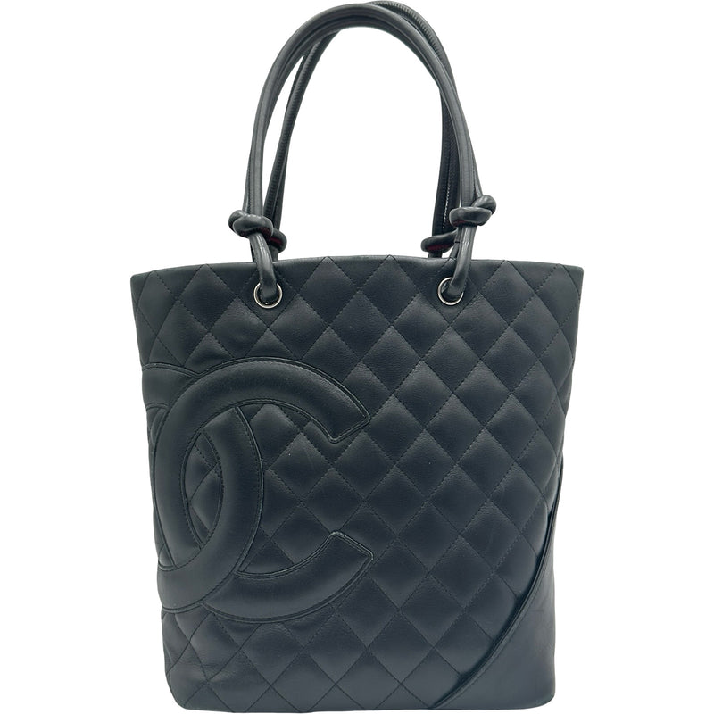シャネル CHANEL カンボンライントート ミディアム A25167 9番台