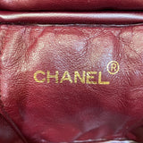 シャネル CHANEL トップハンドルバニティバッグ ブラック ゴールド金具 ラムスキン レディース ハンドバッグ