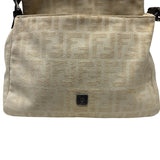 フェンディ FENDI ズッカマンマバケット 26325 ベージュ ナイロンジャガート レディース ハンドバッグ