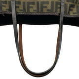 フェンディ FENDI ズッカトートバッグ カーキ ナイロンジャガード レディース トートバッグ