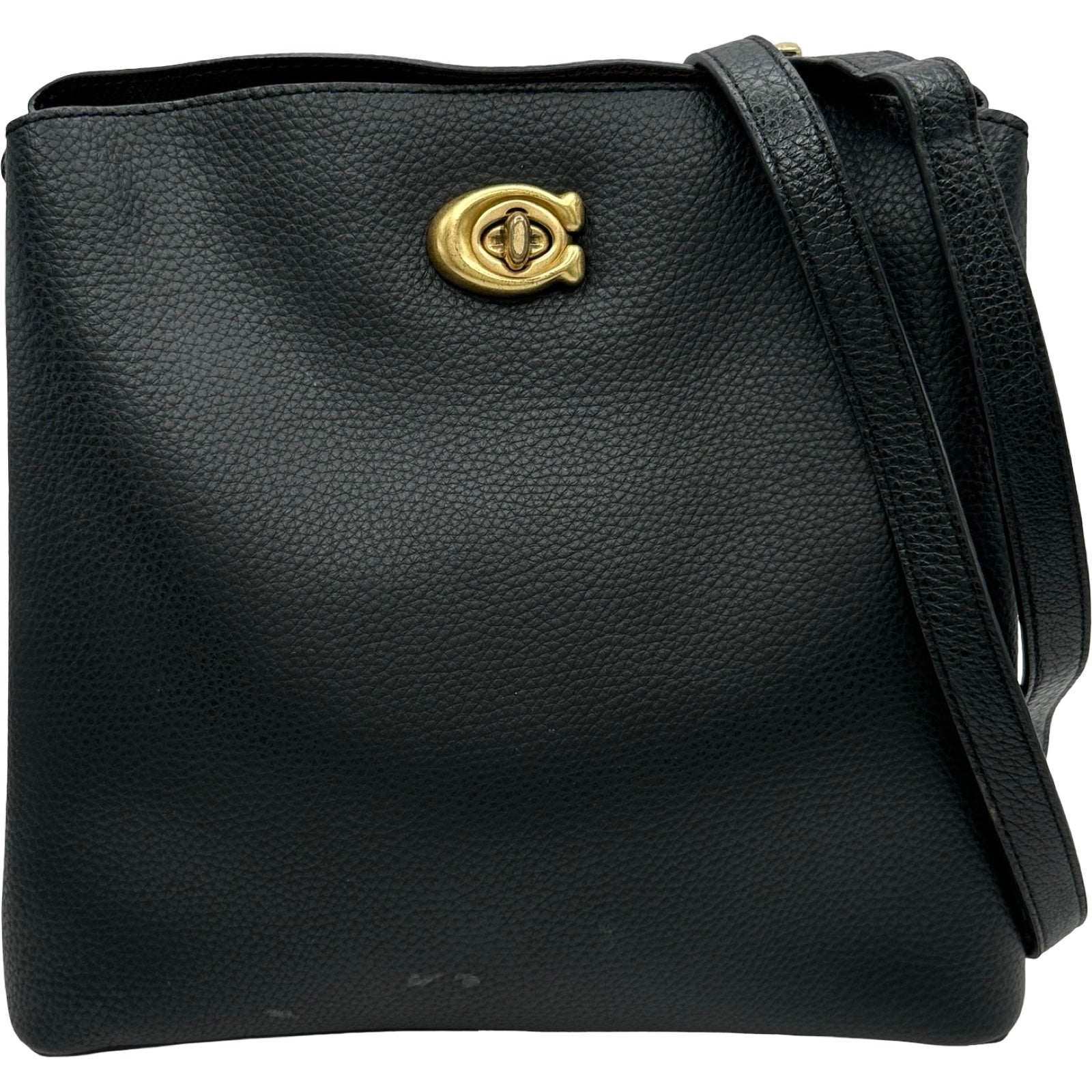 コーチ COACH ウィロウバケットバッグ C3916 ブラック レザー