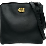 コーチ COACH ウィロウバケットバッグ C3916 ブラック レザー レディース ショルダーバッグ