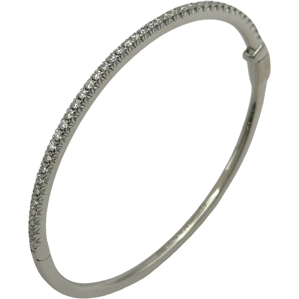 ティファニー TIFFANY＆CO メトロヒンジブレスレット ホワイトゴールド