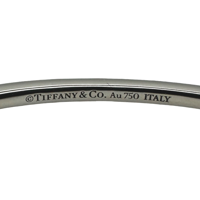 ティファニー TIFFANY＆CO メトロヒンジブレスレット ホワイトゴールド