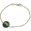 ショーメ CHAUMET ジュドリアンハーモニーブレスレット ピンクゴールド Au750 マラカイト ジュエリー