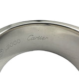 カルティエ Cartier 2Cリング 2000年クリスマス限定 ホワイトゴールド 750 ジュエリー