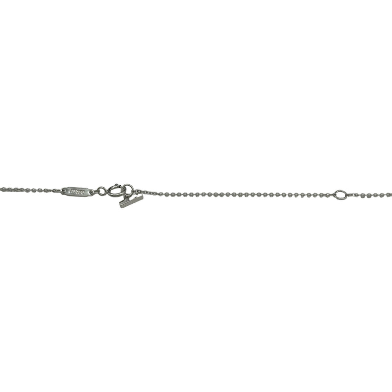 ティファニー TIFFANY＆CO Tスマイルネックレスラージ ホワイト