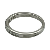 ティファニー TIFFANY＆CO ハーフサークルチャネルセッティングリング プラチナ Pt950 ダイヤモンド ジュエリー