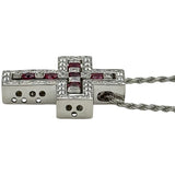 ダミアーニ DAMIANI ベルエポックネックレスS ホワイトゴールド 750 ルビー ジュエリー