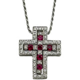 ダミアーニ DAMIANI ベルエポックネックレスS ホワイトゴールド 750 ルビー ジュエリー