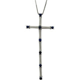 ダミアーニ DAMIANI フラメンティネックレス ホワイトゴールド 750 サファイア ジュエリー