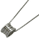 ブルガリ BVLGARI ビーゼロワンネックレス ホワイトゴールド 750 ジュエリー