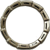 ブルガリ BVLGARI セルペンティヴァイパーリング ホワイトゴールド Au750 マザーオブパール ジュエリー