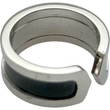 カルティエ Cartier C2リング ホワイトゴールド 750 ラッカー ジュエリー