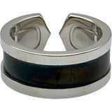 カルティエ Cartier C2リング ホワイトゴールド 750 ラッカー ジュエリー