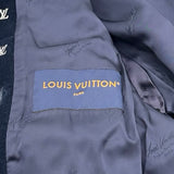 ルイ・ヴィトン LOUIS VUITTON LVロゴベロアイヴニングジャケット HPFB3E ネイビー ベロア メンズ その他アウター