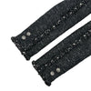 シャネル CHANEL ラメツイードノーカラージャケット P49616 ブラック ツイード レディース ノーカラージャケット