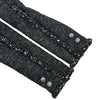 シャネル CHANEL ラメツイードノーカラージャケット P49616 ブラック ツイード レディース ノーカラージャケット