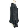 シャネル CHANEL ラメツイードノーカラージャケット P49616 ブラック ツイード レディース ノーカラージャケット