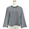 エルメス HERMES シェーヌダンクル総柄長袖Tシャツ 4E4649DB ネイビー コットン レディース 長袖Ｔシャツ
