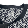 エルメス HERMES シェーヌダンクル総柄長袖Tシャツ 4E4649DB ネイビー コットン レディース 長袖Ｔシャツ