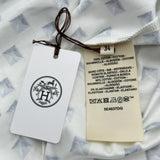エルメス HERMES メドールプリント半袖Tシャツ 5E4627DG ホワイト コットン レディース 半袖Ｔシャツ