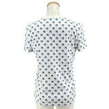 エルメス HERMES メドールプリント半袖Tシャツ 5E4627DG ホワイト コットン レディース 半袖Ｔシャツ
