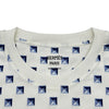 エルメス HERMES メドールプリント半袖Tシャツ 5E4627DG ホワイト コットン レディース 半袖Ｔシャツ