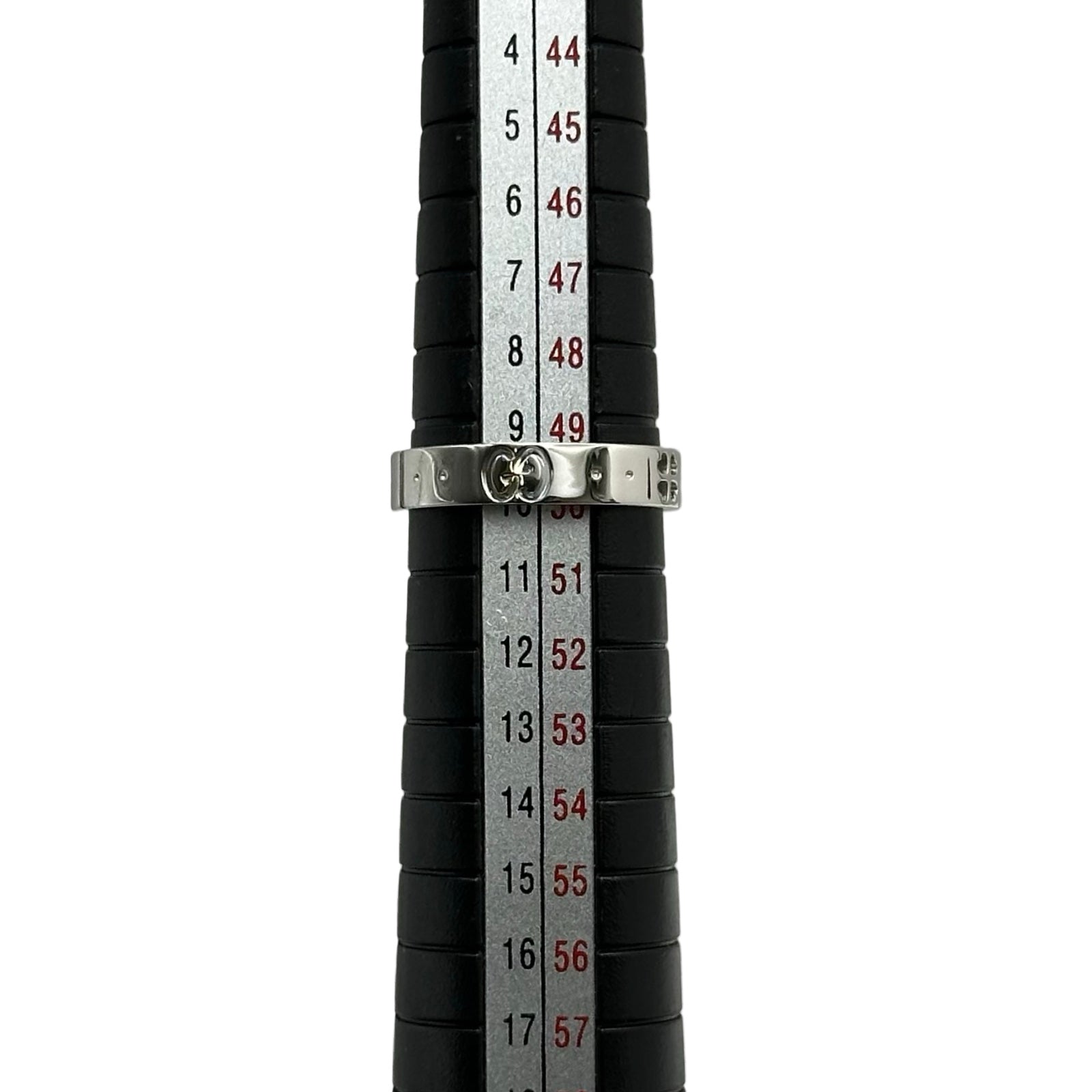 グッチ GUCCI アイコンクローバーリング ホワイトゴールド AU750
