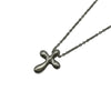 ティファニー TIFFANY＆CO スモールクロスダイヤネックレス プラチナ Pt950 ダイヤモンド ジュエリー