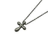 ティファニー TIFFANY＆CO スモールクロスダイヤネックレス プラチナ Pt950 ダイヤモンド ジュエリー