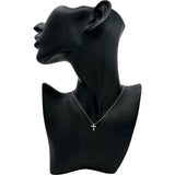ティファニー TIFFANY＆CO スモールクロスダイヤネックレス プラチナ Pt950 ダイヤモンド ジュエリー