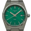 ティソ TISSOT PRX 35mm T137.210.11.081.00 グリーン ステンレススチール クオーツ ユニセックス 腕時計