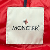 モンクレール MONCLER ALBERIC ダウンジャケット レッド ナイロン メンズ ダウンジャケット