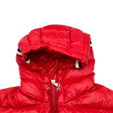 モンクレール MONCLER ALBERIC ダウンジャケット レッド ナイロン メンズ ダウンジャケット