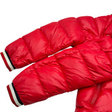 モンクレール MONCLER ALBERIC ダウンジャケット レッド ナイロン メンズ ダウンジャケット