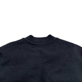 モンクレール MONCLER ダウン切替ジップアップカーディガン ブラック コットン レディース カーディガン