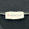 モンクレール MONCLER ダウン切替ジップアップカーディガン ブラック コットン レディース カーディガン