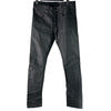 サンローラン SAINT LAURENT コーティングスキニーデニムパンツ 397136 ブラック コットン メンズ デニムパンツ