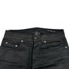 サンローラン SAINT LAURENT コーティングスキニーデニムパンツ 397136 ブラック コットン メンズ デニムパンツ