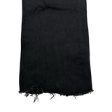 サンローラン SAINT LAURENT クラッシュ加工スキニーデニムパンツ 398561 ブラック コットン メンズ デニムパンツ