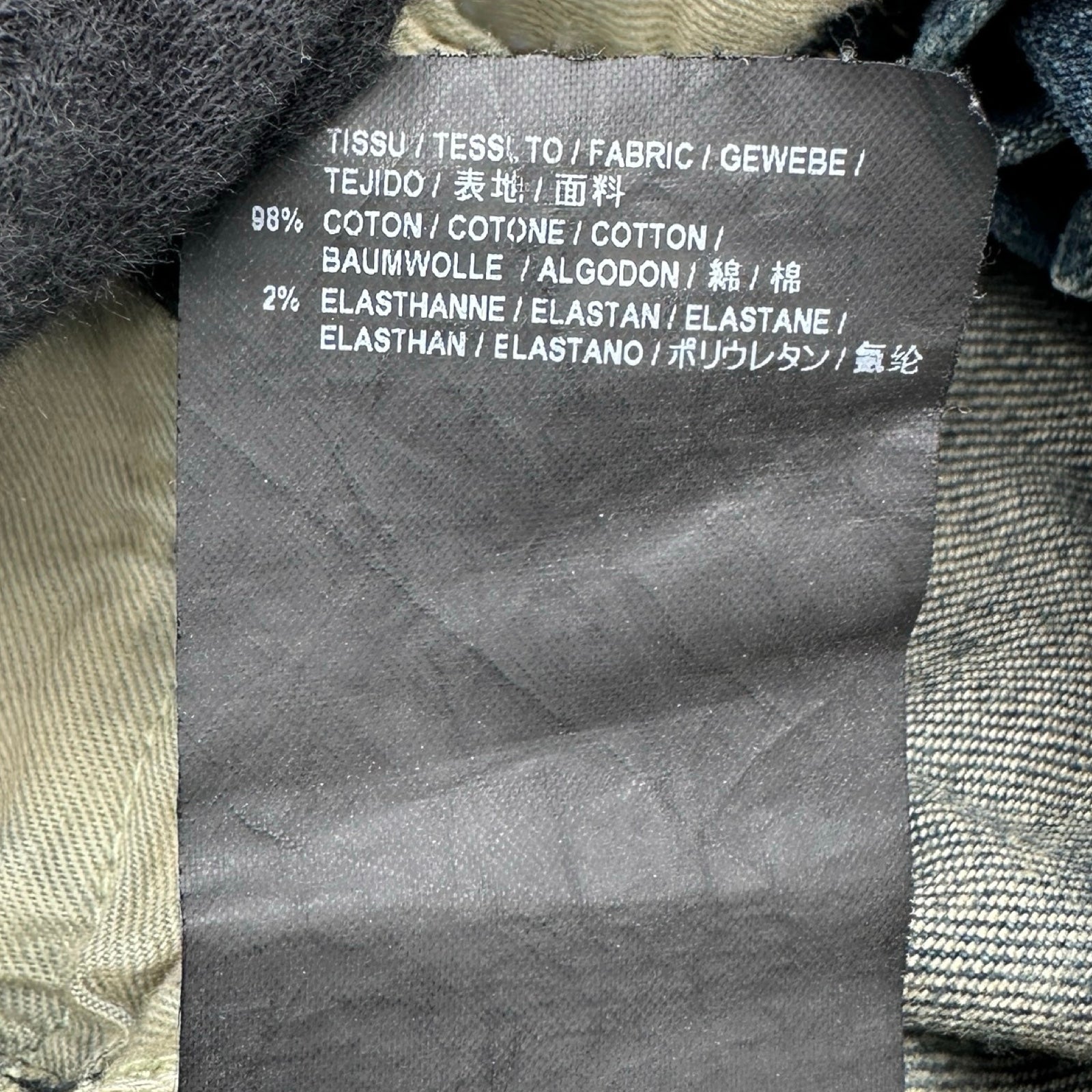 サンローラン SAINT LAURENT ウォッシュドデニムパンツ 443366 ブルー