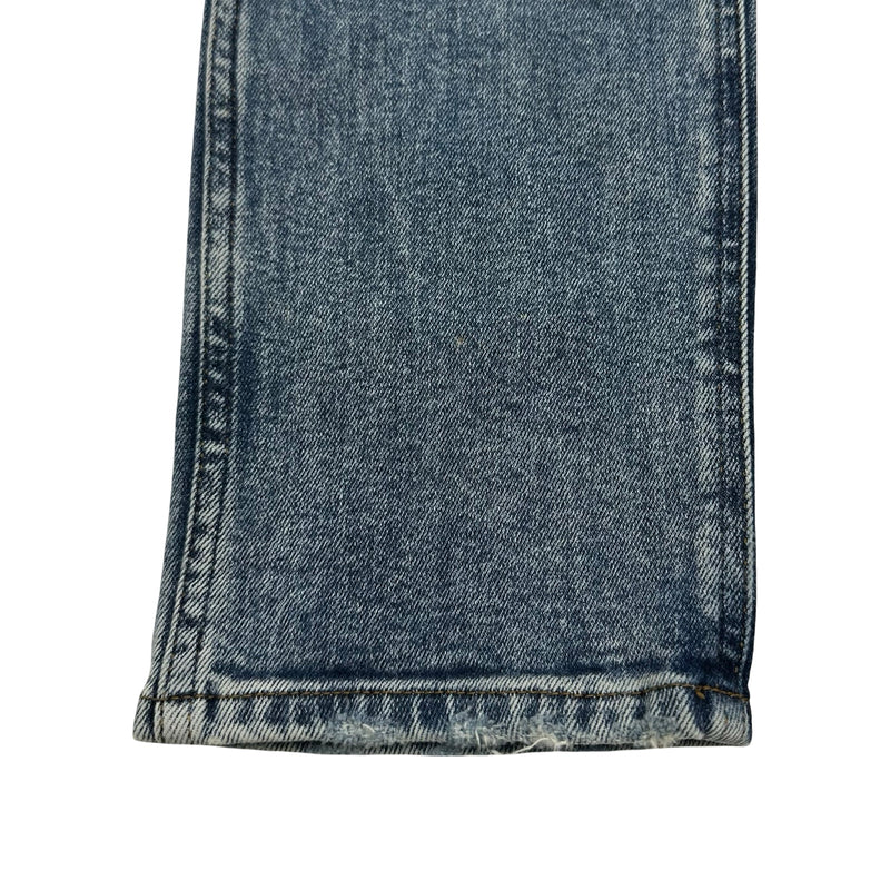グッチ GUCCI ウォッシュドデニムパンツ 408637 ブルー コットン 