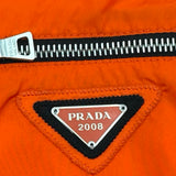 プラダ PRADA トライアングルロゴナイロンジャケット UGW660 オレンジ ナイロン メンズ ナイロンジャケット