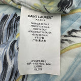 サンローラン SAINT LAURENT 総柄レーヨンシャツ 411620 レーヨン メンズ 長袖シャツ