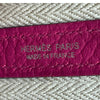 エルメス HERMES ガーデンパーティーTPM C刻 ローズパープル カントリー レディース ハンドバッグ