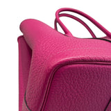 エルメス HERMES ガーデンパーティーTPM C刻 ローズパープル カントリー レディース ハンドバッグ