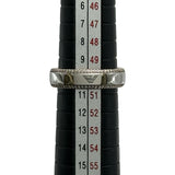エンポリオ・アルマーニ EMPORIO ARMANI ロゴ・クリアストーン リング シルバー Ag925 ジュエリー