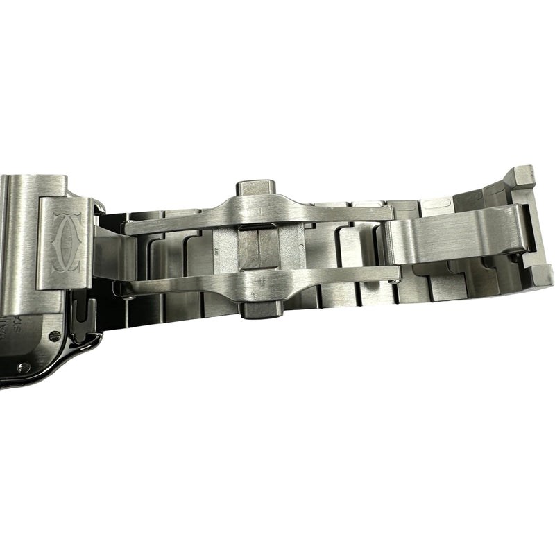 カルティエ Cartier サントス ドゥ カルティエMM WSSA0063 ブルー