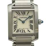 カルティエ Cartier タンクフランセーズ SM W51008Q3 シルバー ステンレススチール レディース 腕時計
